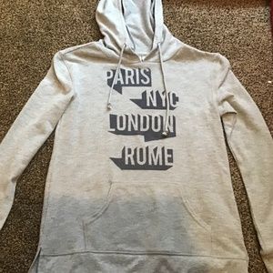 Grey hoodie